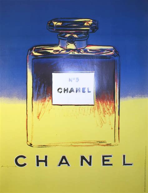 andy warhol chanel poster.